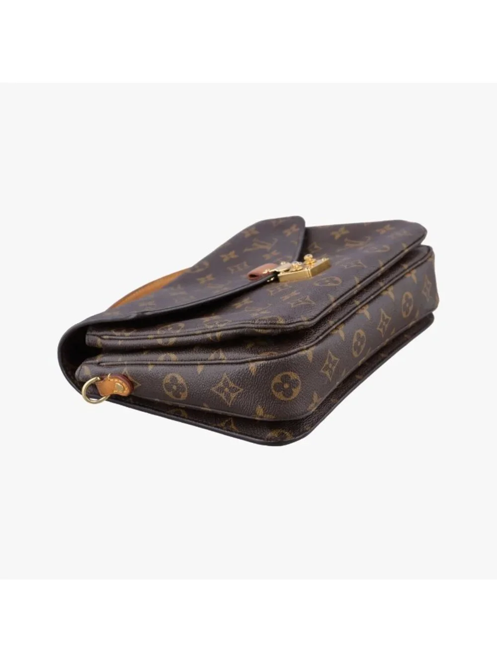 Louis Vuitton Pochette Metis MM Monogram Brown Canvas Handbag